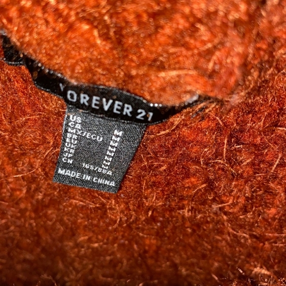 🟢OverSized M Forever 21 crop sweater - Picture 3 of 5